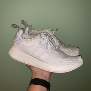 Adidas NMD R2 Triple White Size 9.5